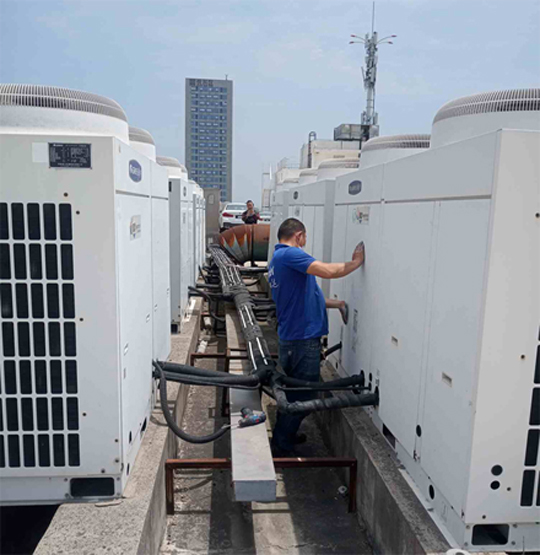 游仙中央空调制热和不制冷系统维修方法